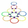 Gra w klasy – zestaw 10 kolorowych obręczy z łącznikami