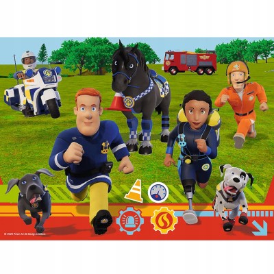 Puzzle Strażak Sam 30 elementów – nauka przez zabawę | Trefl 18297 Puzzle Strażak Sam 30 elementów – nauka przez zabawę | Trefl 18297