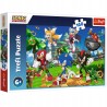 Puzzle kartonowe Sonic i przyjaciele – 160 elementów, zabawa i nauka przez układanie Trefl 15421