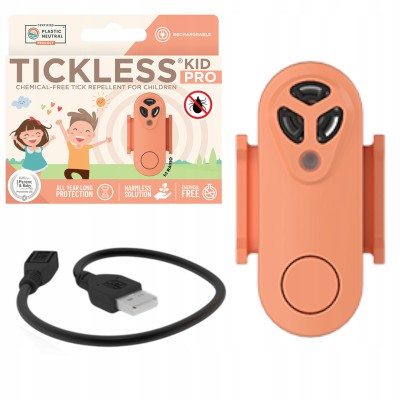 Tickless Kid PRO – bezpieczna, bez chemio ultradźwiękowa ochrona dzieci przed kleszczami