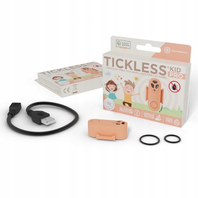 Tickless Kid PRO – bezpieczna, bez chemio ultradźwiękowa ochrona dzieci przed kleszczami