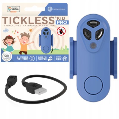 Naturalna ochrona przed kleszczami dla dzieci – TICKLESS Kid PRO bez chemii, ultradźwiękowo