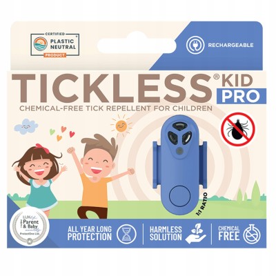 Naturalna ochrona przed kleszczami dla dzieci – TICKLESS Kid PRO bez chemii, ultradźwiękowo