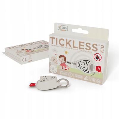 Tickless Kid ochrona przed kleszczami bez chemii | Ultradźwiękowy odstraszacz dla dzieci