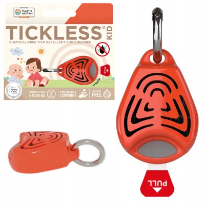 Tickless Kid PRO – Ultradźwiękowa ochrona przed kleszczami dla dzieci i dorosłych | Bez chemii, bezpieczna alternatywa