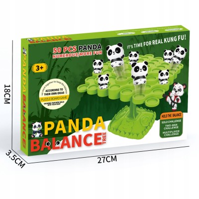 Panda Balansowa – gra zręcznościowo-edukacyjna dla dzieci | rozwój motoryki, koncentracji i logicznego myślenia