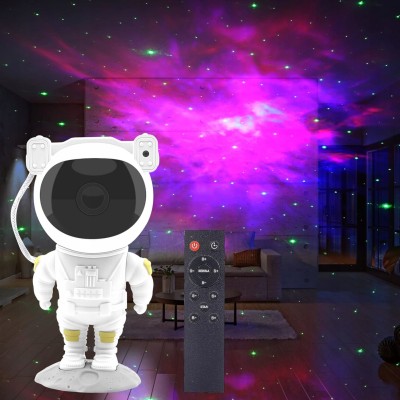 Projektor Galaxy Astronauta – Kosmiczna Lampa LED z Mgławicą i Gwiazdami, Sterowanie Pilotem