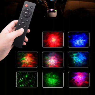 Projektor Galaxy Astronauta – Kosmiczna Lampa LED z Mgławicą i Gwiazdami, Sterowanie Pilotem