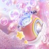 Magiczna różdżka do baniek mydlanych dla dzieci – ze światłami i efektem baniek | Zestaw z płynem