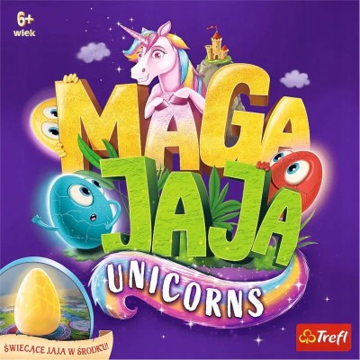 Magajaja Unicorns – gra rodzinna z świecącymi jajkami i jednorożcami | Trefl 02280 Magajaja Unicorns – gra rodzinna z świecącymi jajkami i jednorożcami | Trefl 02280