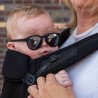 Okulary przeciwsłoneczne dziecięce Dooky Hawaii Black polaryzacyjne elastyczne UV400 6-36M – na plażę, rower, zimę
