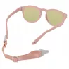 Okulary dziecięce Dooky Hawaii Pink 6–36M polaryzacyjne, niezniszczalne, z paskiem na plażę i rower