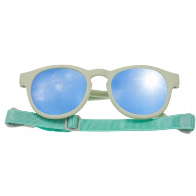 Okulary przeciwsłoneczne Dooky Hawaii Mint 6–36 miesięcy – elastyczne, polaryzacyjne, UV400, BPA free