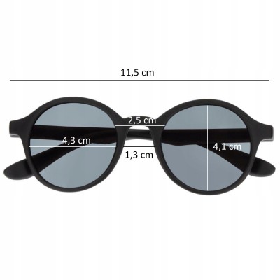 Okulary przeciwsłoneczne Dooky Bali Junior Black dla dzieci 3-7 lat - polaryzacyjne, elastyczne, UV400 Okulary przeciwsłoneczne Dooky Bali Junior Black dla dzieci 3-7 lat - polaryzacyjne, elastyczne, UV400