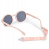 Dooky Fiji Pink okulary przeciwsłoneczne dla dzieci 6–36 miesięcy UV400 z polaryzacją i paskiem