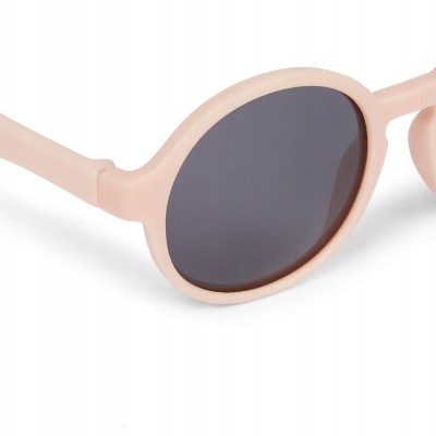 Okulary przeciwsłoneczne Dooky Fiji Pink 6–36M UV400, polaryzacja, elastyczne, pasek, etui