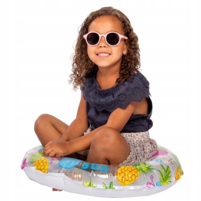 Dooky Bali Pink – dziecięce okulary 3–7 lat, niezniszczalne, polaryzacyjne, UV400, elastyczne
