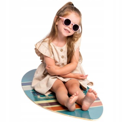 Dooky Bali Pink – dziecięce okulary 3–7 lat, niezniszczalne, polaryzacyjne, UV400, elastyczne
