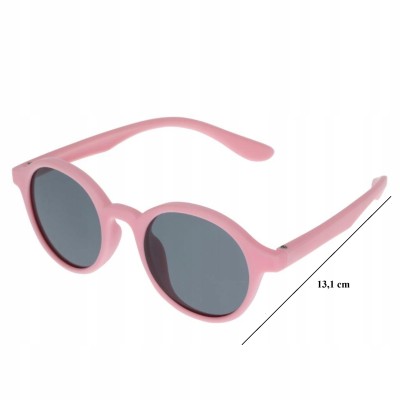 Dooky Bali Pink – dziecięce okulary 3–7 lat, niezniszczalne, polaryzacyjne, UV400, elastyczne