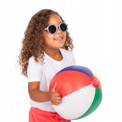 Dooky Bali Blue – okulary dziecięce 3–7 lat, niezniszczalne, UV400, polaryzacja, na lato i plażę