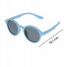 Okulary dziecięce Dooky Bali Blue 3–7 lat niezniszczalne, polaryzacyjne, UV400 na plażę, rower i lato