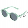 Okulary dziecięce Dooky Bali Mint 3–7 lat niezniszczalne, polaryzacyjne, UV400 na lato, plażę i rower
