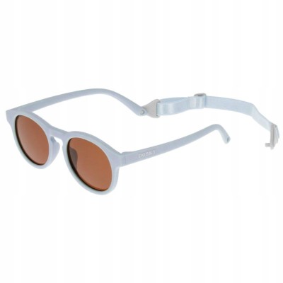 Dooky Aruba Blue – okulary dziecięce 6–36 miesięcy, niezniszczalne, UV400, polaryzacja, na lato i plażę