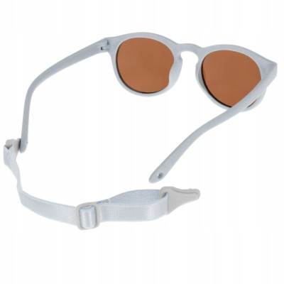 Dooky Aruba Blue – okulary dziecięce 6–36 miesięcy, niezniszczalne, UV400, polaryzacja, na lato i plażę