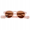 Okulary dziecięce polaryzacyjne Dooky Aruba Pink 6–36M niezniszczalne, UV400, z paskiem na plażę i lato