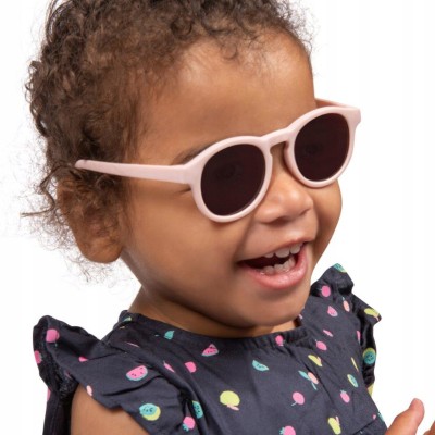 Dooky Aruba Pink – okulary dziecięce 6–36 miesięcy, polaryzacyjne, niezniszczalne, UV400, idealne na lato