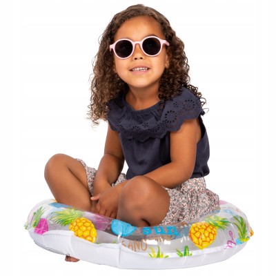 Dooky Aruba Pink – okulary dziecięce 6–36 miesięcy, polaryzacyjne, niezniszczalne, UV400, idealne na lato