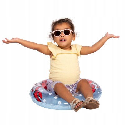 Dooky Aruba Pink – okulary dziecięce 6–36 miesięcy, polaryzacyjne, niezniszczalne, UV400, idealne na lato