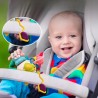 Kostka edukacyjna sensoryczna 8w1 interaktywna z grzechotką, kierownicą i gryzakiem