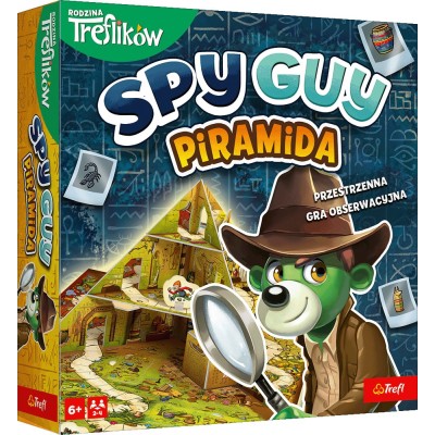 Spy Guy Piramida – Detektywistyczna gra kooperacyjna z przestrzenną planszą Trefl 02581
