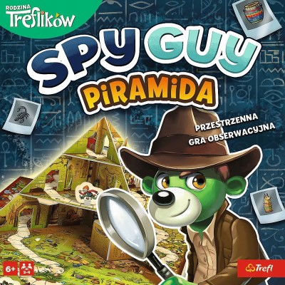 Spy Guy Piramida – Detektywistyczna gra kooperacyjna z przestrzenną planszą Trefl 02581