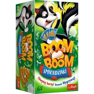Boom Boom Śmierdziaki – Gra rodzinna na refleks i spostrzegawczość Trefl 01910 Boom Boom Śmierdziaki – Gra rodzinna na refleks i spostrzegawczość Trefl 01910