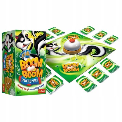 Boom Boom Śmierdziaki – Gra rodzinna na refleks i spostrzegawczość Trefl 01910 Boom Boom Śmierdziaki – Gra rodzinna na refleks i spostrzegawczość Trefl 01910
