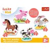 Puzzle Baby Classic na farmie 2+ Trefl 36127