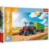 Puzzle 100 Traktor z przyczepą Trefl 16494