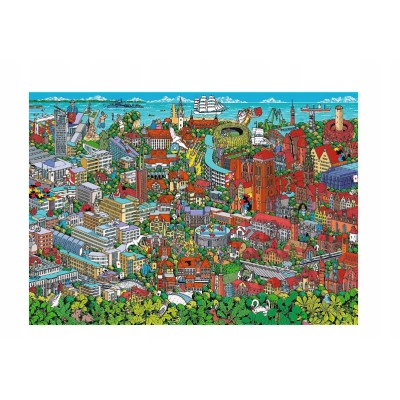 Puzzle 1000 el. Trefl 40-lecie – Limitowana Edycja Trójmiasto |Trefl 10924 Puzzle 1000 el. Trefl 40-lecie – Limitowana Edycja Trójmiasto |Trefl 10924
