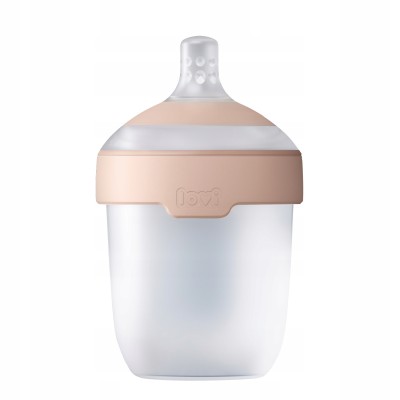 Butelka do karmienia LOVI Mammafeel 150ml ze smoczkiem dynamicznym 0m+ Butelka do karmienia LOVI Mammafeel 150ml ze smoczkiem dynamicznym 0m+
