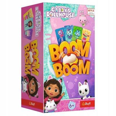 Gra Rodzinna Boom Boom Koci Domek Gabi Trefl 02548 Gra Rodzinna Boom Boom Koci Domek Gabi Trefl 02548