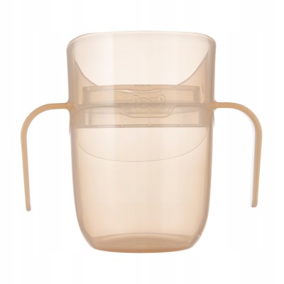 Kubek treningowy LOVI Genius 150 ml Nude z uchwytami 6m+ 35/368_bei Kubek treningowy LOVI Genius 150 ml Nude z uchwytami 6m+ 35/368_bei