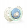 Smoczek silikonowy dynamiczny LOVI 6-18m 2 szt. Night&Day Boy 22/915