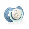 Smoczek silikonowy dynamiczny LOVI 6-18m 2 szt. Night&Day Boy 22/915