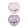 Smoczek silikonowy dynamiczny LOVI Prime 18+m 2 szt Lilac/Violet 34/423