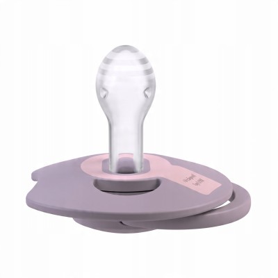 Smoczek silikonowy dynamiczny LOVI Prime 0-6m Violet 34/421 Smoczek silikonowy dynamiczny LOVI Prime 0-6m Violet 34/421