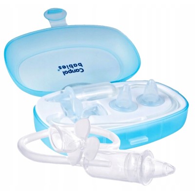 Aspirator do nosa Canpol babies dla niemowląt + etui i 2 końcówki 5/119med Aspirator do nosa Canpol babies dla niemowląt + etui i 2 końcówki 5/119med