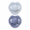 Smoczek silikonowy dynamiczny LOVI Prime 18+m 2 szt Baby Blue/Blue 34/419