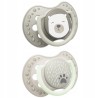 Smoczek silikonowy dynamiczny LOVI 0-2 m 2 szt. Buddy Bear 22/862